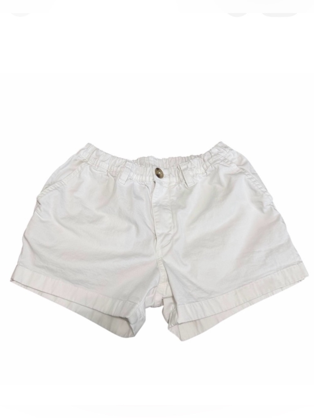 Chubbies Men’s Originals Stretch Shorts | 4" Inseam | White | Size XS